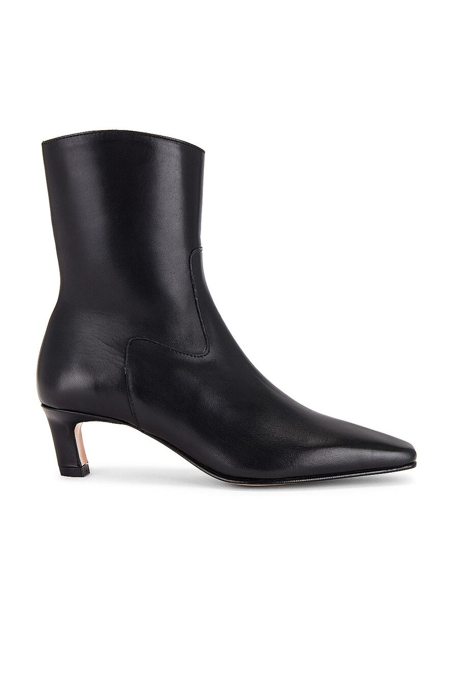 Alohas Sleek Black Nash Ankle Boots Size 38 EU
